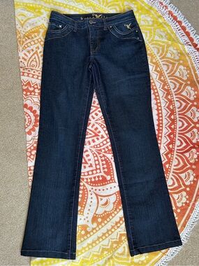 Beija Flor - Dark Wash Bootcut Jeans 👖